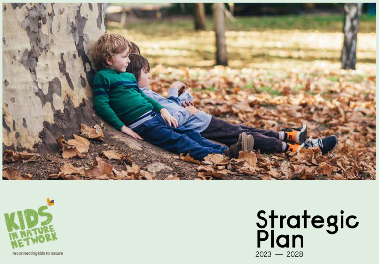Kids In Nature Network Strategic Plan 2023-2028